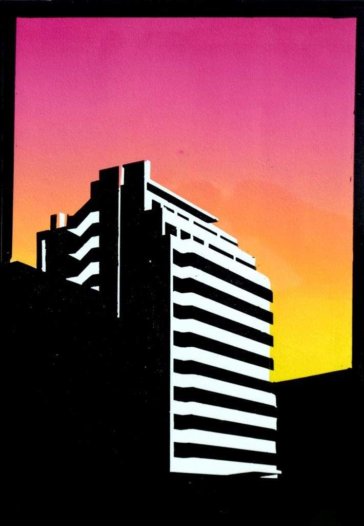 web Daniel Skinner - Over the chimney pots