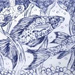 Dawn Hodgman - Fish in Blue