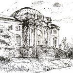 Larry South - Kedleston Hall Sketch 
