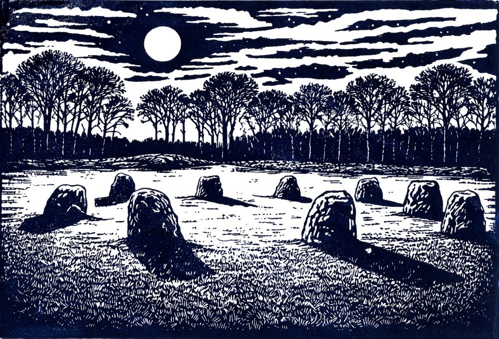 Marie Theresa South - Nine Ladies Stone Circle, Stanton Moor