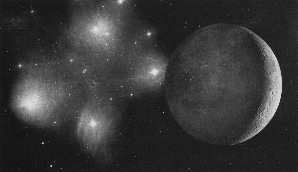 Mark Tweedie - The Pleiades and the Moon