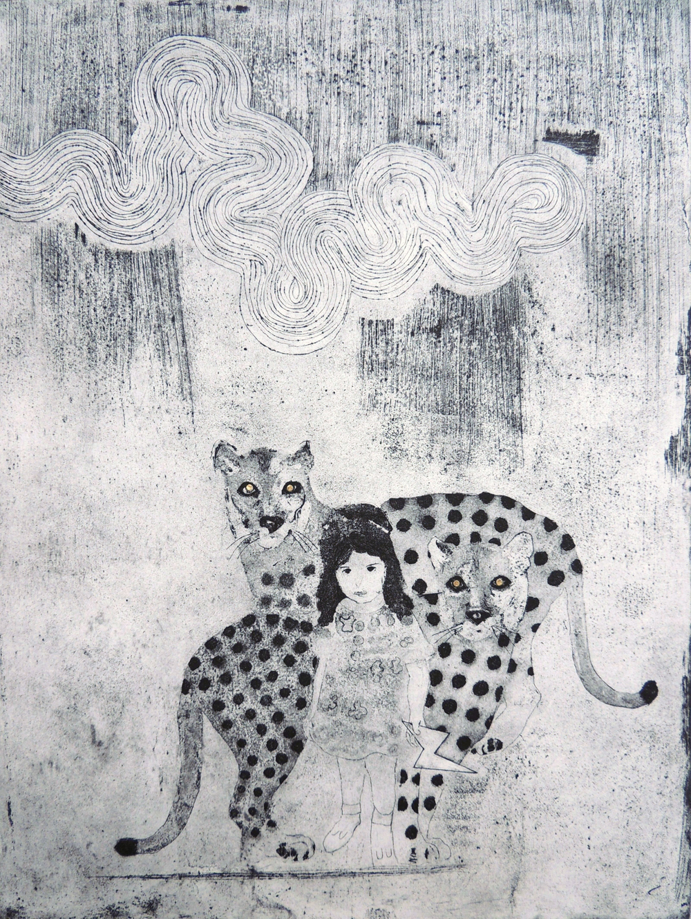 Rachael Edgar - Lightning advances with the wind 