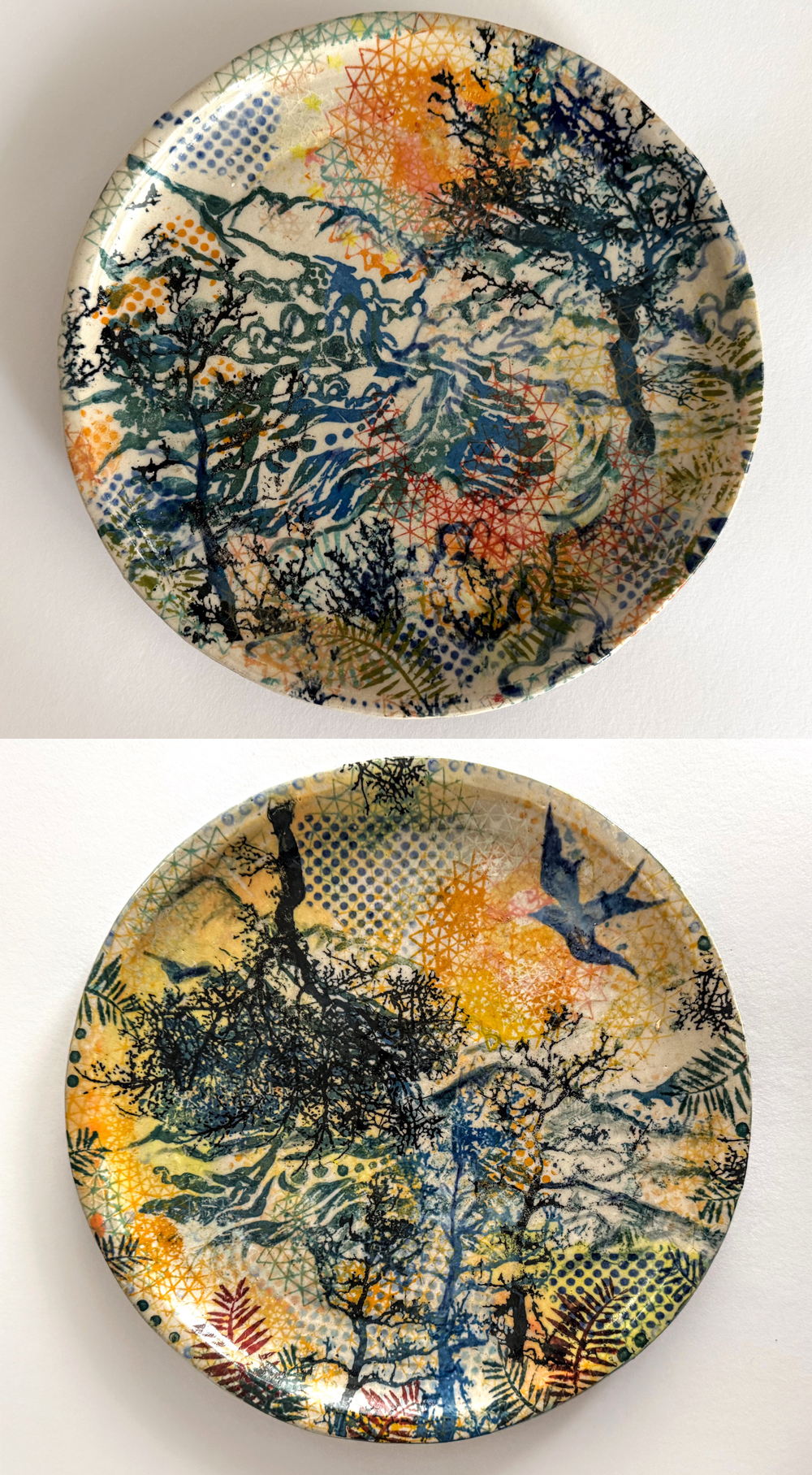 Sue Clegg - Ullswater Landscape Plates web