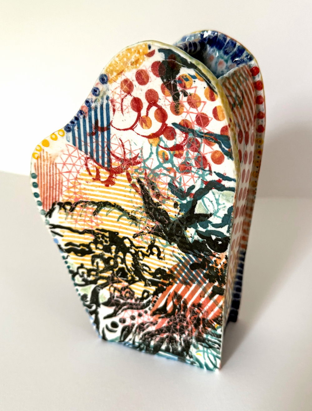 Sue Clegg - Ullswater Landscape Vase 