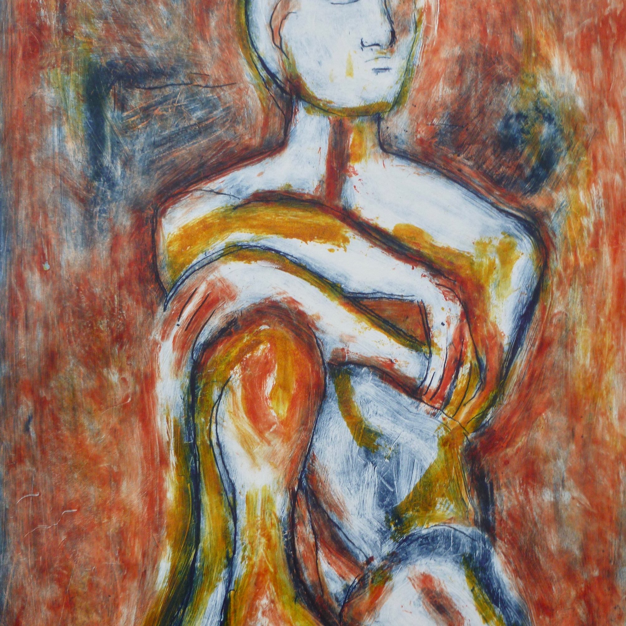 Perching Figure