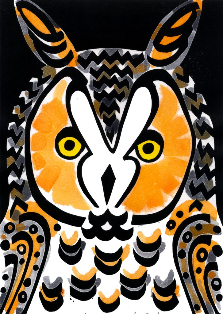 web Catherine Cronin - Long-eared Owl